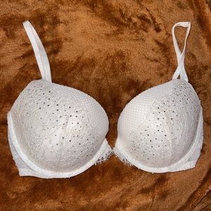 Victoria’s Secret Padded Bra Very Sexy Push Up Rhinestones